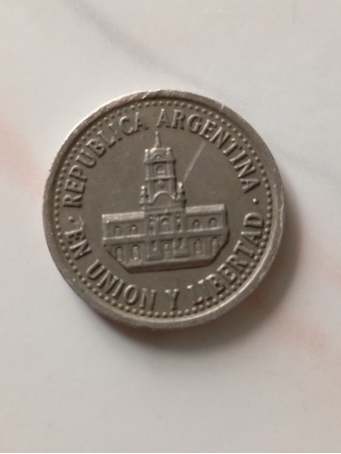 Moneda De 25 Centabos De La República Argentina 1994