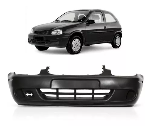 Parachoque Chevrolet Corsa Classic Dianteiro 2000 a 2008 Preto