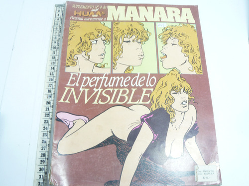 1049 Libro Comics Adultos Perfume Del Invisible Milo Manara (Usado)