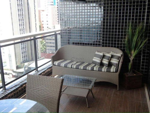 Imagem 10 de 30 de Apartamento Com 2 Quartos Para Venda, Vista Mar, 66m², Landscape Beira Mar - Meireles - Fortaleza/ce - Ap1981