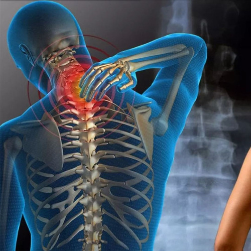 Imagen 2 de 4 de Almohada Cervical Espuma Memoria Viscoelastica Nasa Delta