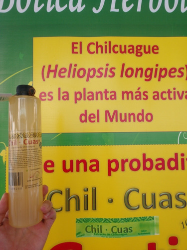 2 Botellas Con 500 Ml De Extracto De Chilcuague (chilcuas)