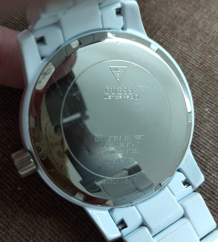 Relógio De Pulso Guess Branco - Lindíssimo!