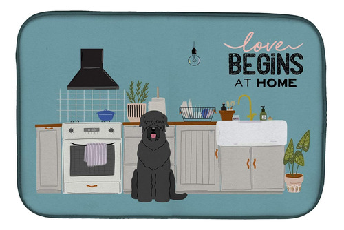 Caroline's Treasures Ck7730ddm Negro Russian Terrier Cocina