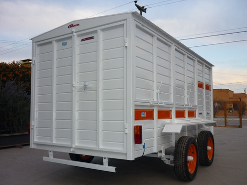 Imagen 7 de 25 de Acoplado Trailer 6 Cheques Cerrado Taller Rodante 3.5 Mts