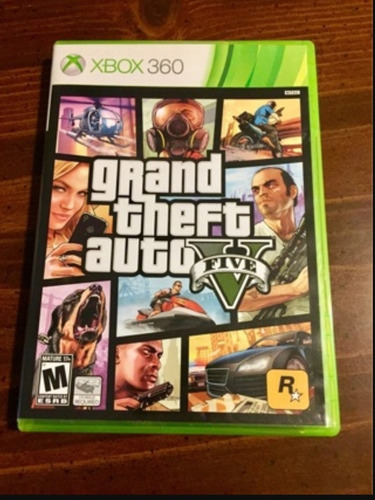Gta V Grand Theft Auto 5 Usado Original Xbox 360