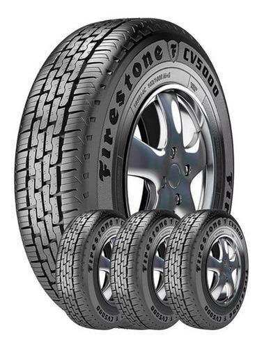 Imagen 1 de 9 de Combo 4u 225/75 R16 C 121/120r Cv5000 Firestone Envio 0$