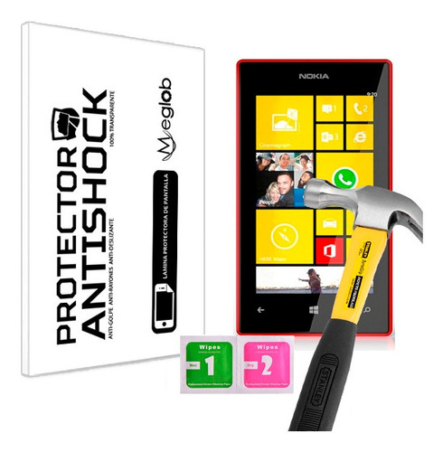 Protector De Pantalla Anti-shock Nokia Lumia 525