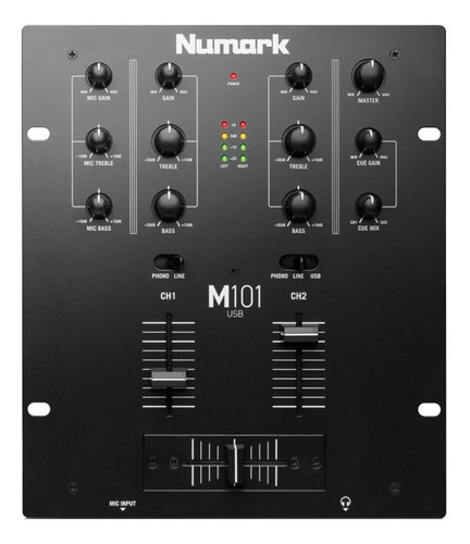 Mixer Numark M101 Usb - 2 Canales - Fervanero