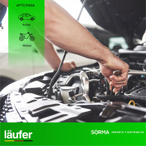 Imagen 4 de 9 de Juego De Lave Herramientas Tubo 15 Pcs Laufer Moto Auto