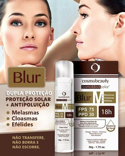 Blur M Fps75 Bege Cosmobeauty 50g