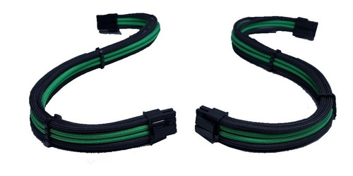 Imagem 3 de 3 de Cabo Pcie 6+2 Extensor Sleeve Premium Titan Caselabs