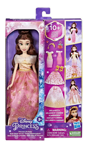 Disney Princess: Princesas - Bella Vida De Princesa Muñeca