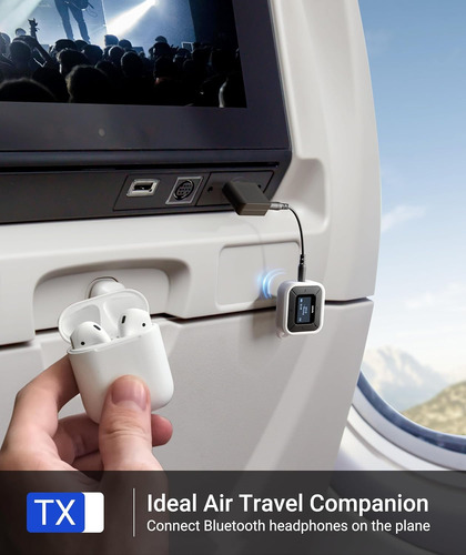 Receptor Bluetooth Para AirPods - Pares Duales - Adaptador A