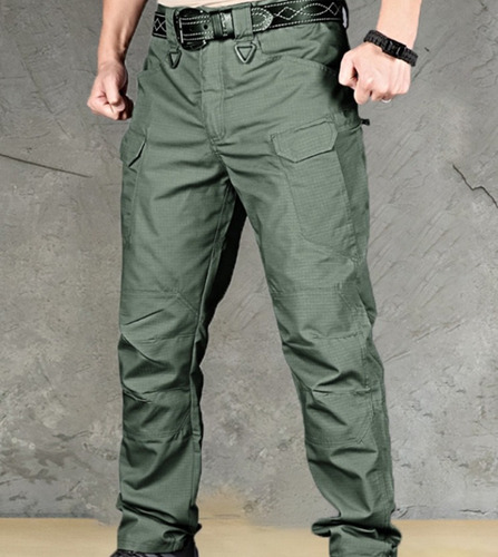 Pantalones Cargo Impermeables Tácticos Militar Para Hombre