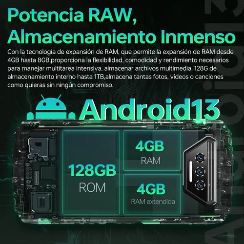 W Celulare Doogee S41 Plus Teléfono Inteligente Resistente 8