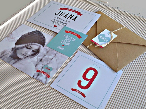 Invitaciones 15 Años X 10 Unidades (ver Detalle)