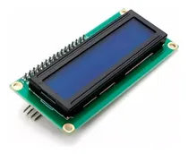 Comprar Display Lcd 16x2 + Módulo I2c Soldado Azul Hd44780 Arduino