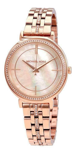 Reloj Michael Kors Clásico Mk3643 De Acero Inox. Para Mujer