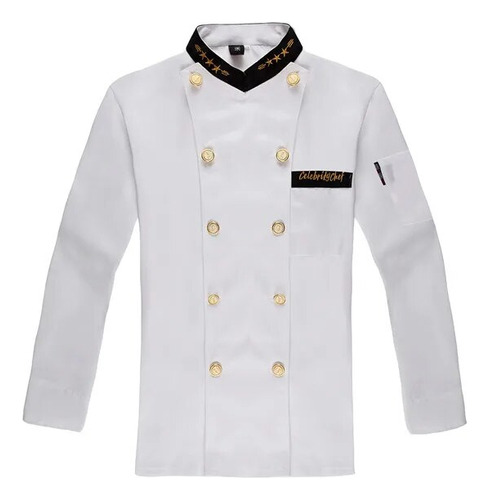 Chaquetas De Chef Unisex Con Uniforme De Chef De Manga Larga