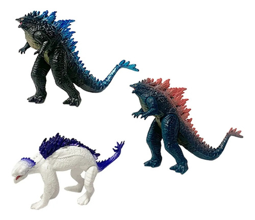 Godzilla Vs King Kong De Juguete 6 Piezas