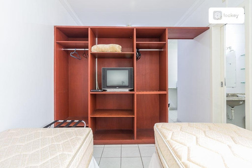 Imagem 1 de 15 de Aluguel De Flat Com 28m² E 1 Quarto - 2354