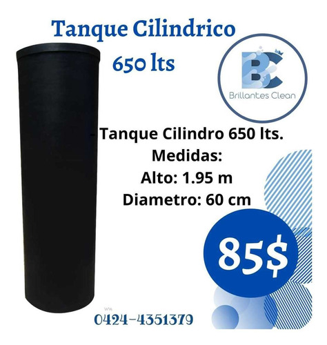 Tanque Cilindrico 650l 