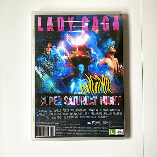 Dvd Lady Gaga Enigma Miami 2020 Super Saturday Night