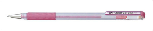 Caneta Gel 0.8 Pink Hybrid Pentel Cor da tinta Rosa Cor do exterior Rosa