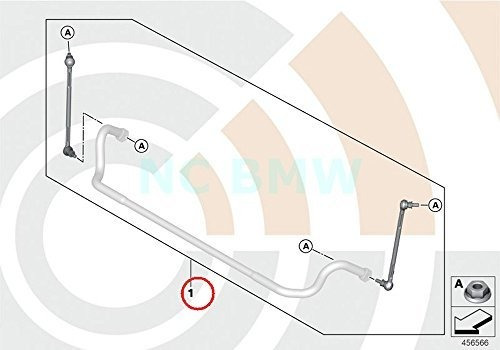 Barra Antivuelco, Genuine Bmw E81 E82 E82e E84 Kit De Repara