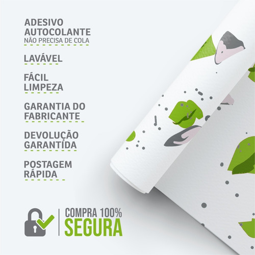 Papel De Parede Adesivo Pastilha Degradê Tons De Azul 1m