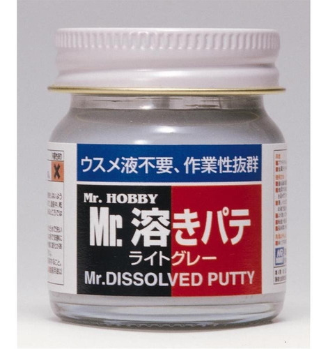 Modelismo Masilla Liquida Mr Putty Mr Hobby 40ml 1/72 1/48