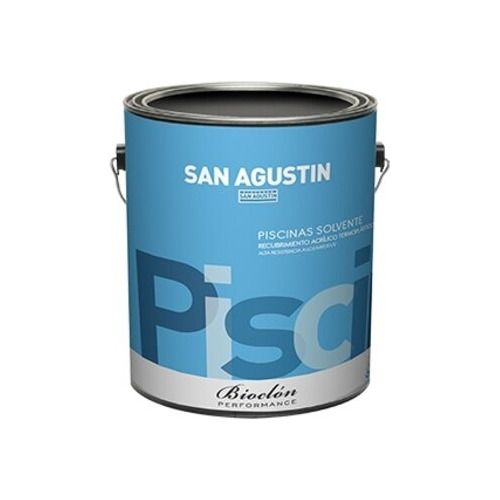 Pintura Para Piletas Plasticas Bioclon San Agustin 4 Lts