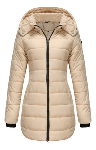 Chaqueta De Algodón Tapa Removible Femenino Otoño E Invierno