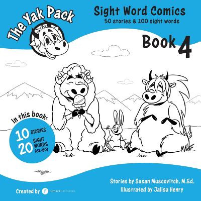 Libro The Yak Pack: Sight Word Comics: Book 4: Comic Book...