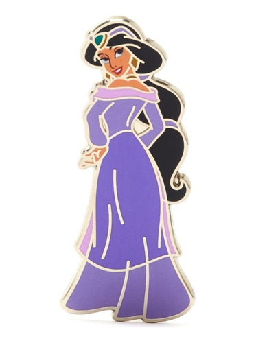 Prendedor Pin Princesa Jasmine Aladino Disney Store Uk