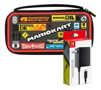 Comprar Pack Estuche Nintendo Switch Y Oled Mario Kart + Cargador