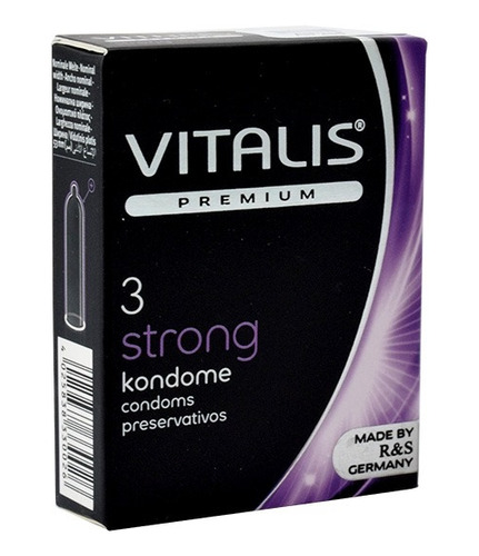 Condones Strong 3 Un - Unidad a $9500