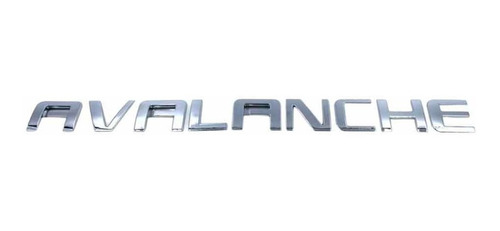 Emblema Letras Avalanche Chevrolet 2007 2008 2009 2010 2013