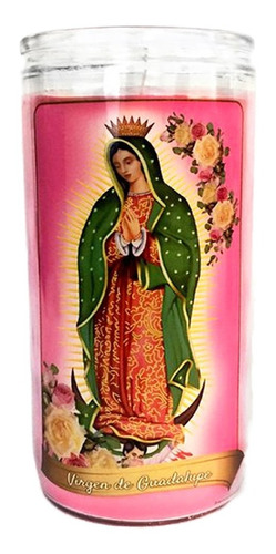 Veladora 14 Dias Virgen De Guadalupe Mi Marca