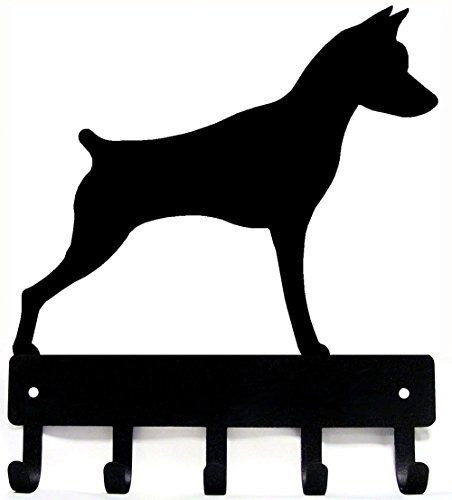 The Metal Peddler Miniature Pinscher Dog - Ganchos Para Llav