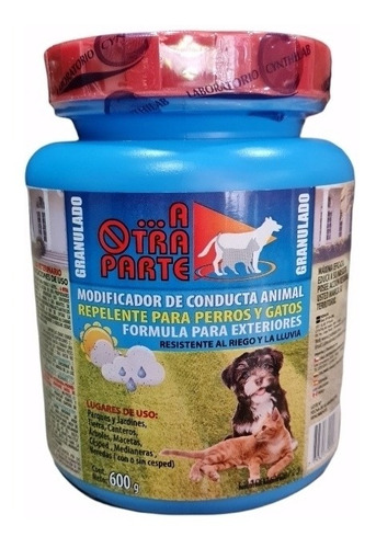 Repelente Para Perros Y Gatos Granulado 600g  X 5