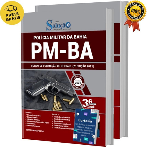 Apostila Cfo Ba - Oficial Polícia Militar Bahia - Pm Ba