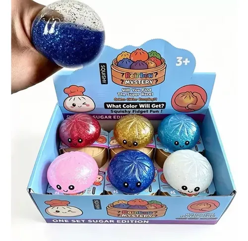 12pcs Dumpling Squishy Stress Toy Box | MercadoLivre