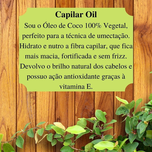 Imagem 3 de 9 de Óleo De Coco 100% Vegetal Vita Seiva Capilar 30ml