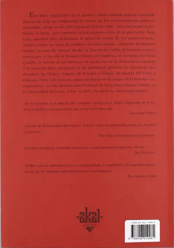 Historia Política Del Mundo Contemporáneo P Carvocoressi