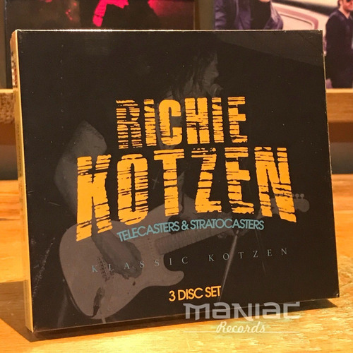 Richie Kotzen Telecasters & Stratocasters Klassic 3 Cds