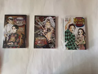 Manga Demon Slayer #21, #22, #23, Kimetsu No Yaiba Panini