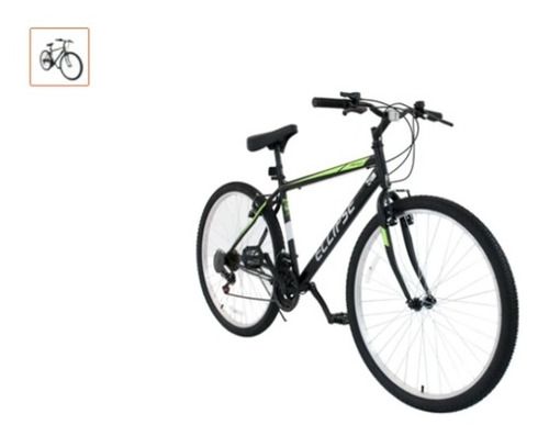 Bicicleta Montañera 29 Mod. Eclipse Ref.75 Negro-verde Rali