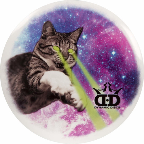 Disco Dinamico Dyemax Laser Kitty Golf Frisbee 6.00 Oz Gama